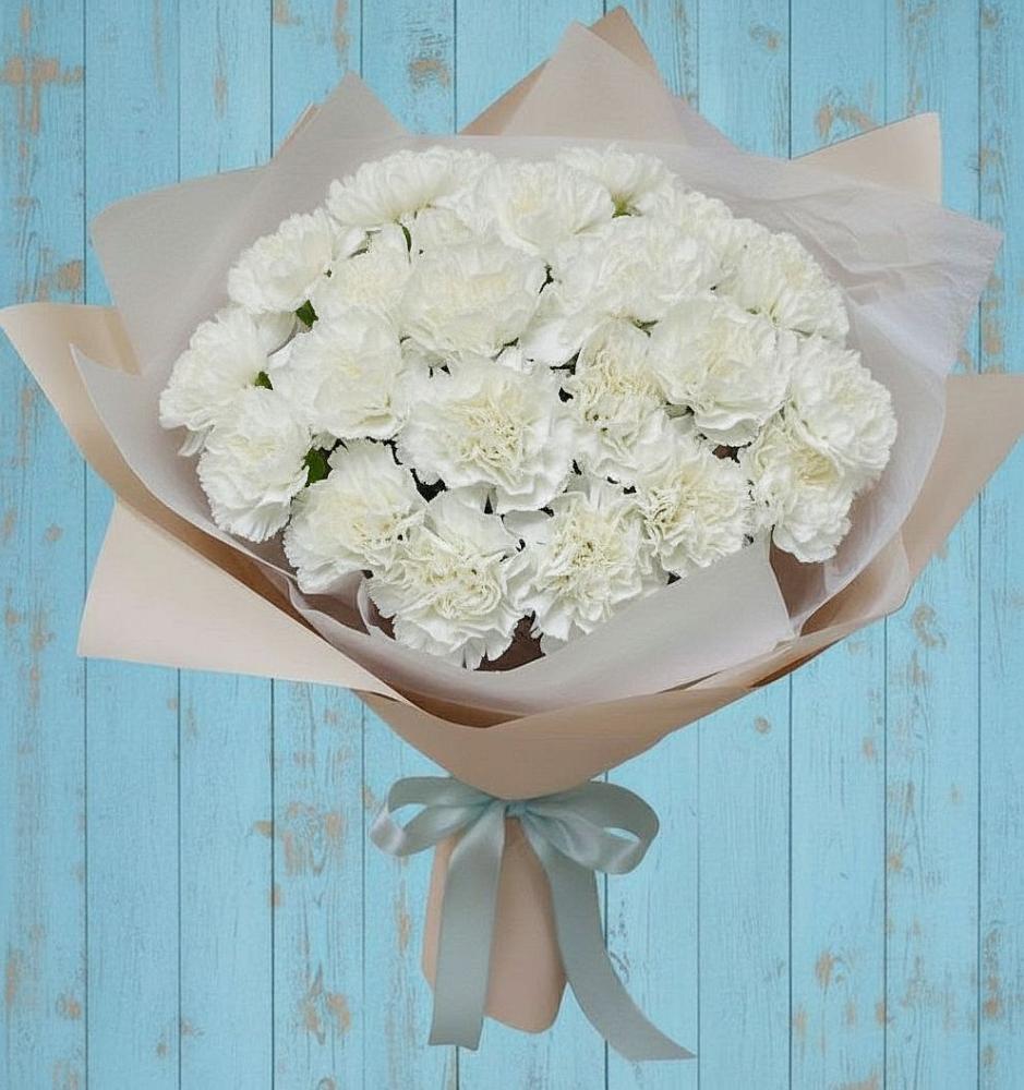 Букет цветов из: Гвоздики в Красновидово