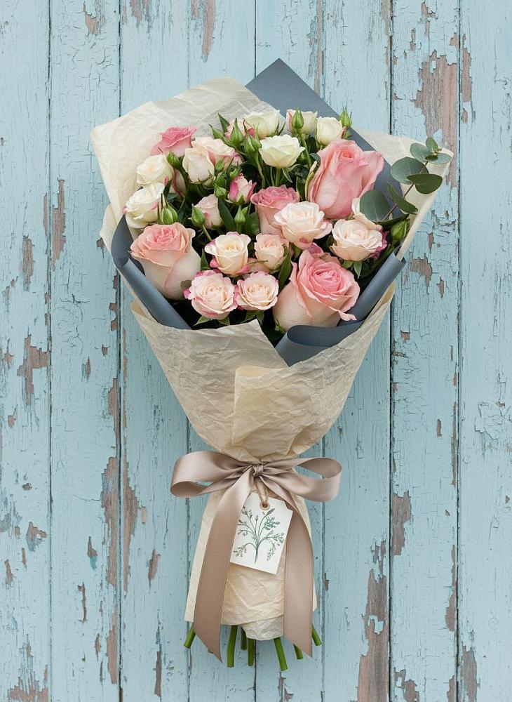 Букет цветов из: Розы в Красновидово