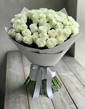 Букет 35 Белых роз в Красновидово