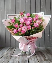 Букет Розовый кустик в Красновидово