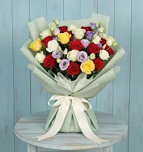 Букет цветов из:  Розы в Красновидово