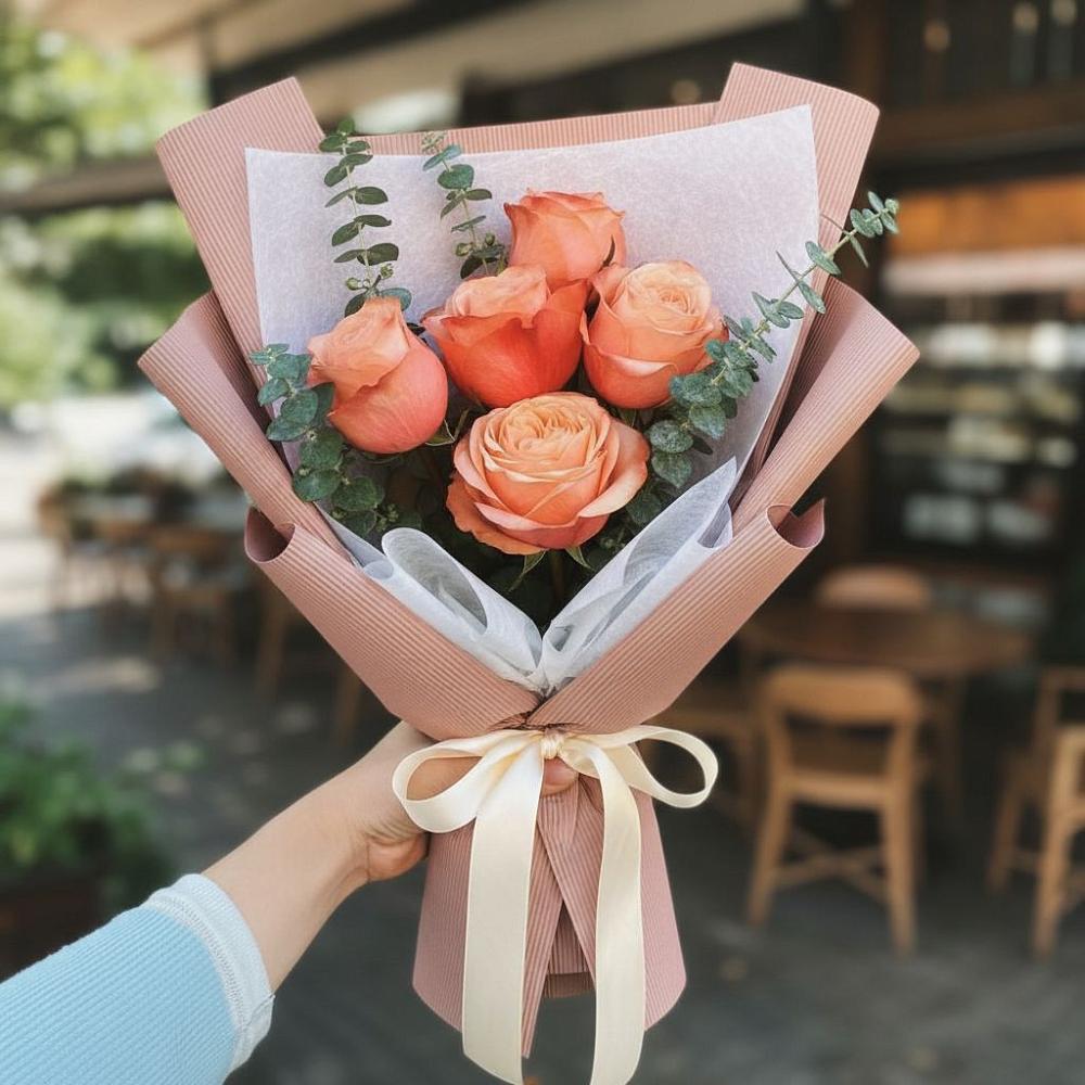 Букет цветов из: Розы в Красновидово