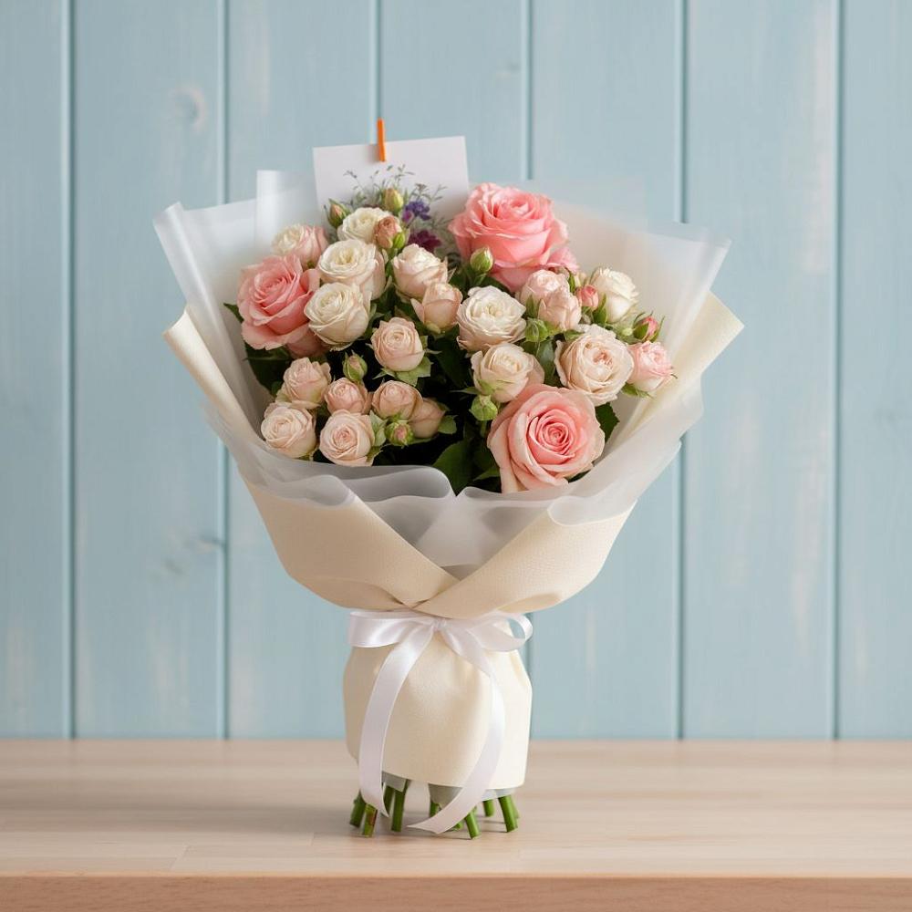 Букет цветов из: Розы в Красновидово