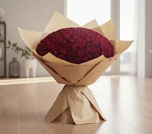 Букет 101 Красная роза в Красновидово