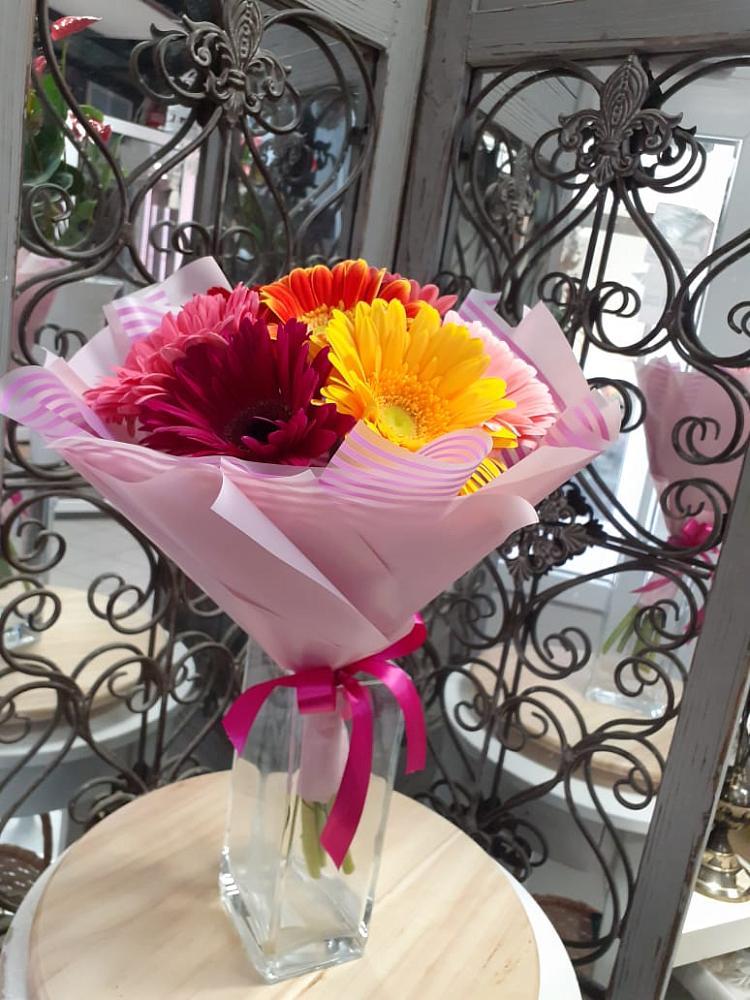 Букет цветов из: Герберы в Красновидово