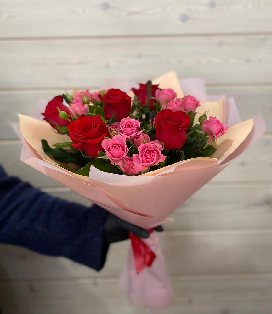 Букет цветов из: Розы в Красновидово
