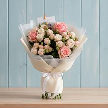 Букет цветов из:  Розы в Красновидово