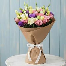 Букет цветов из:  Лизиантусы в Красновидово